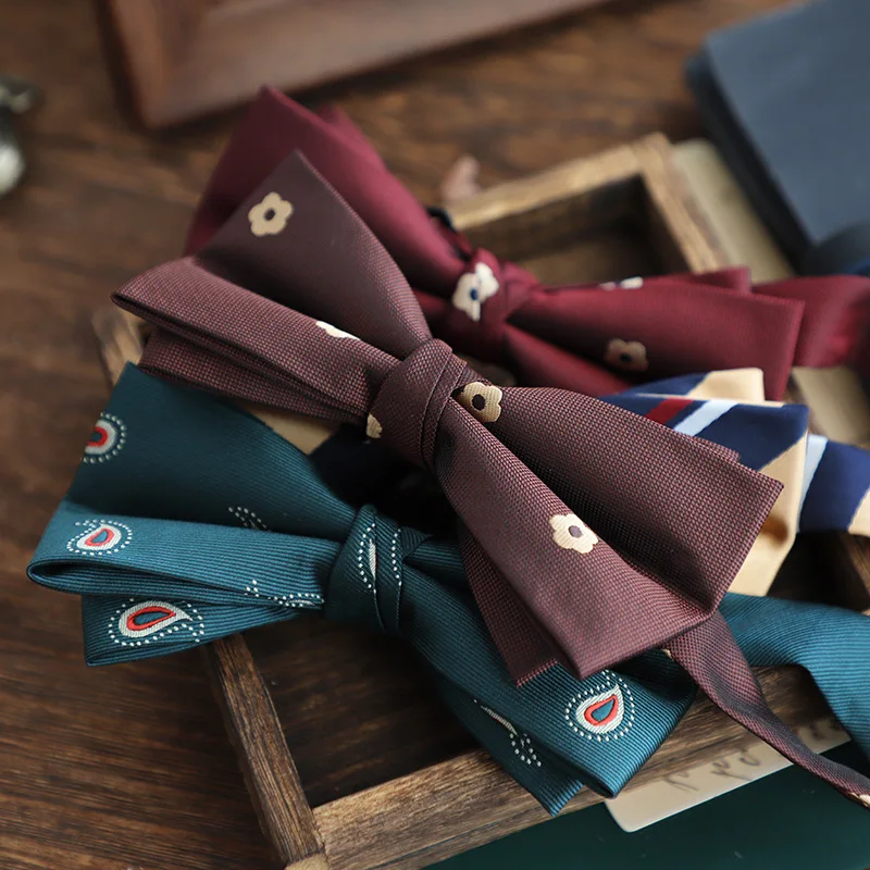 Klassische Männer Bowtie Jungen Grils Kinder Fliege Mode Kreis Geometrie Grün Rot Schwarz Weiß Grün Hochzeit Krawatten Zubehör