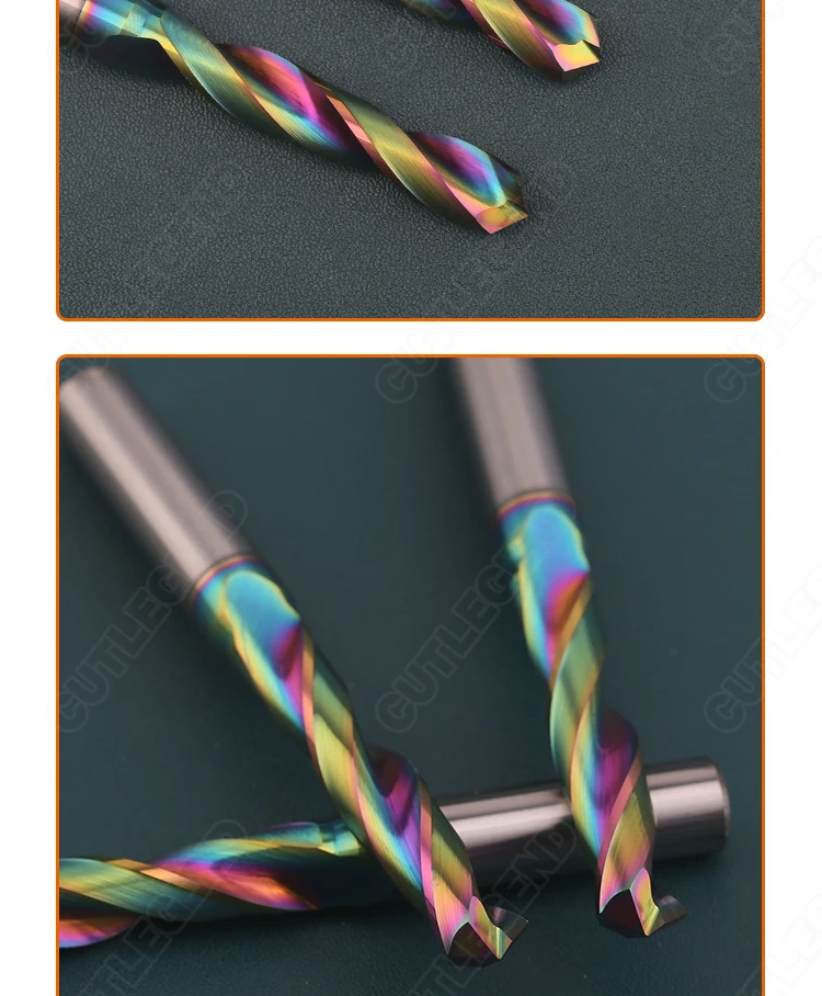 1 Stück HRC60 3D Hartmetall-Bohrer mit externer Kühlung, Legierungsbohrer aus Wolframstahl, Hartmetallbohrer für Aluminium und Stahl – Detail 9
