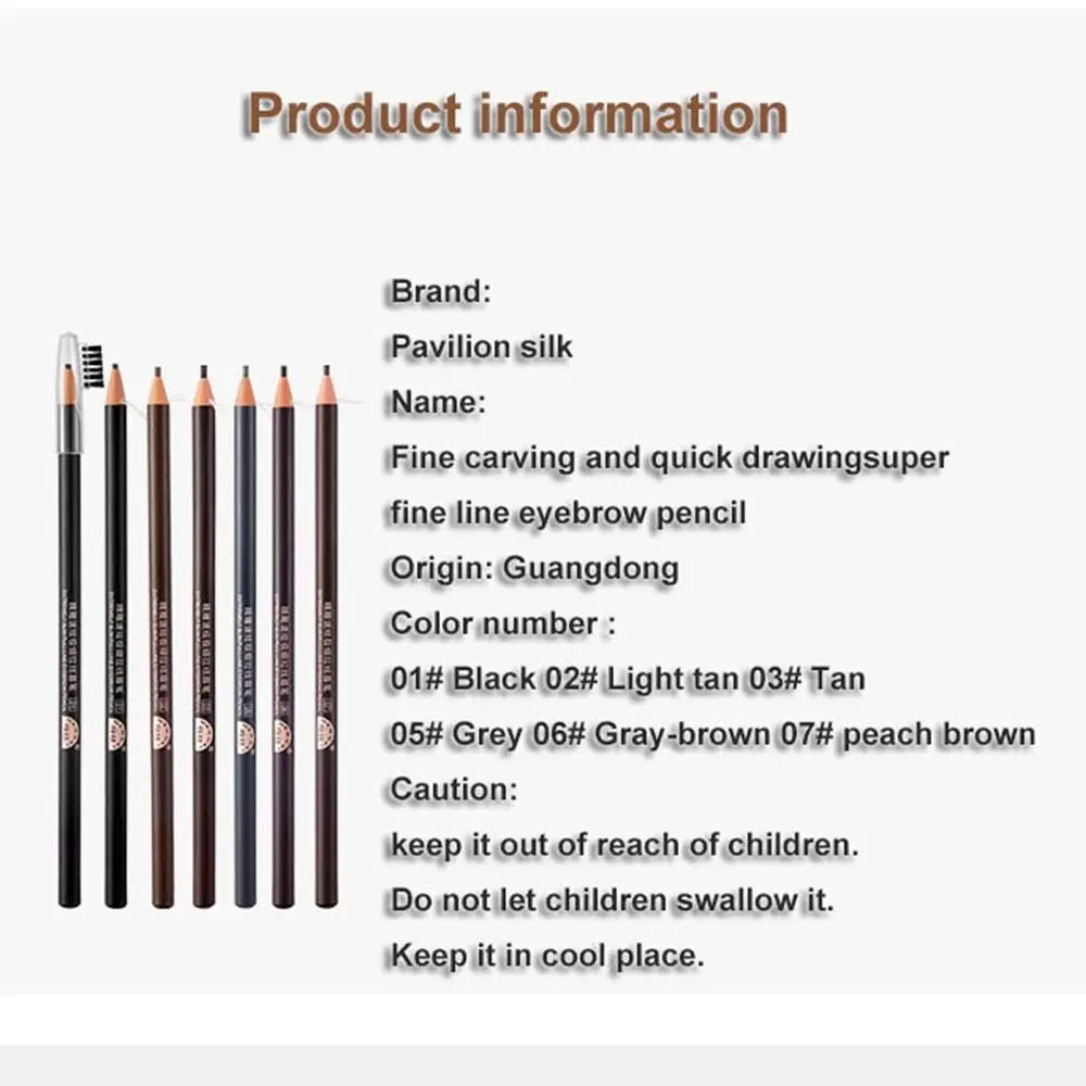 Waterproof Marker Liner Microblading Pen Beauty Salon Lip Tattoo Pen Makeup Tools Tearing Eyebrow Pencil Eyebrow Enhancer