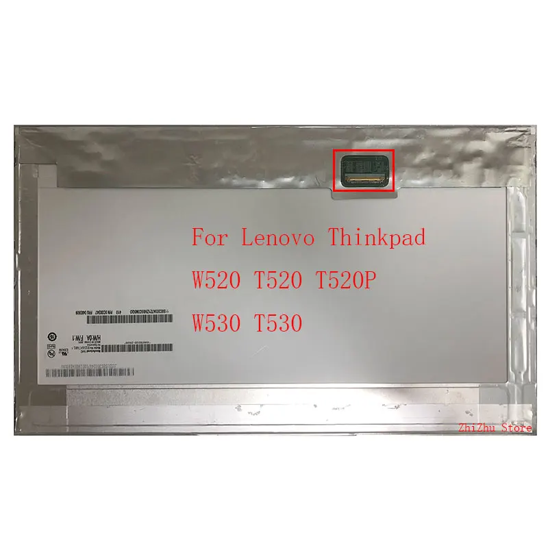 15.6 "Laptop Lcd-Scherm B156htn01.1 LP156WF1-TLA1 Tlb2 Tlc1 Tlf3 Voor Lenovo Y580 W530 E530 W520 T530 N555 Fhd 1920X1080 40pin Lvds