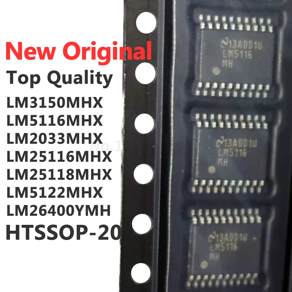 

(1 шт.) LM3150MHX LM5116MHX LM2033MHX LM25116MHX LM25118MHX LM5122MHX LM26400YMH HTSSOP-20 Новый оригинал
