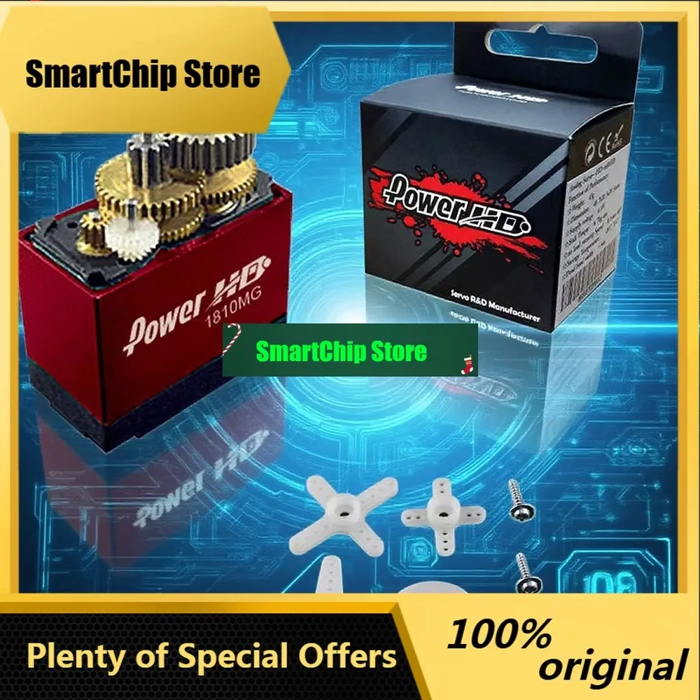 SmCpPower HD HD-1810MG Micro Digital Servo Degree With Aluminum For Flybarless 450 Helicopter Weight 1.8g / 3.9KG