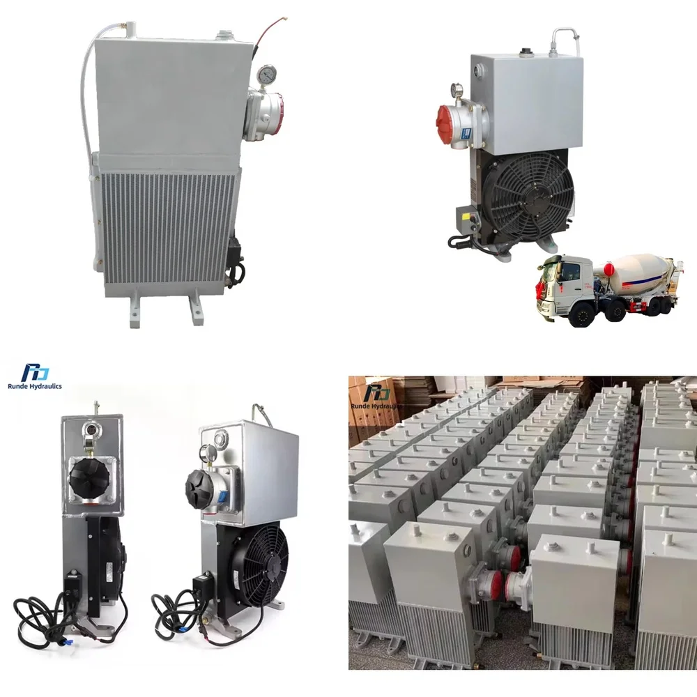 

Алюминиевая пластинчатая масляная теплоотводная установка (маслоохладитель) для гидравлических систем Runde 18 л, барьерного типа, для бетоносмесителя, 240 бар