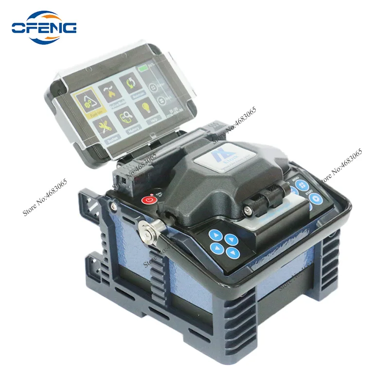 Eloik ALK-88 FTTH Smart 4 motors Fiber Optic Splicing Machine Fusion Splicer Fusionadora De Fibra Optica customized