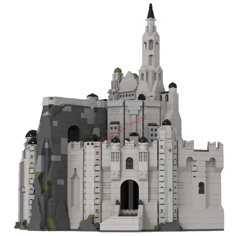 Bloques de construcción de la Ciudad Blanca para niños, juguete de bloques de construcción de la famosa arquitectura de películas Moc, colección definitiva, ideas creativas DIY, regalo para niños, 4337 piezas