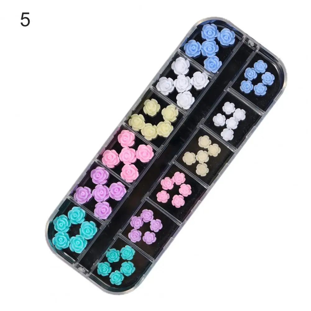 

Flower Nail Decoration Delicate Three-dimensional Shell Flower Nail Decoration Non-drop Long Lasting Manicure Decor