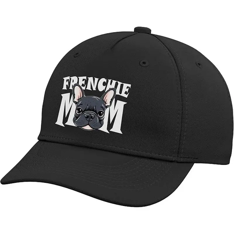 Frenchie Mom Cute French Bulldog Momma Puppy Dog Women's Adjustable Baseball Hat