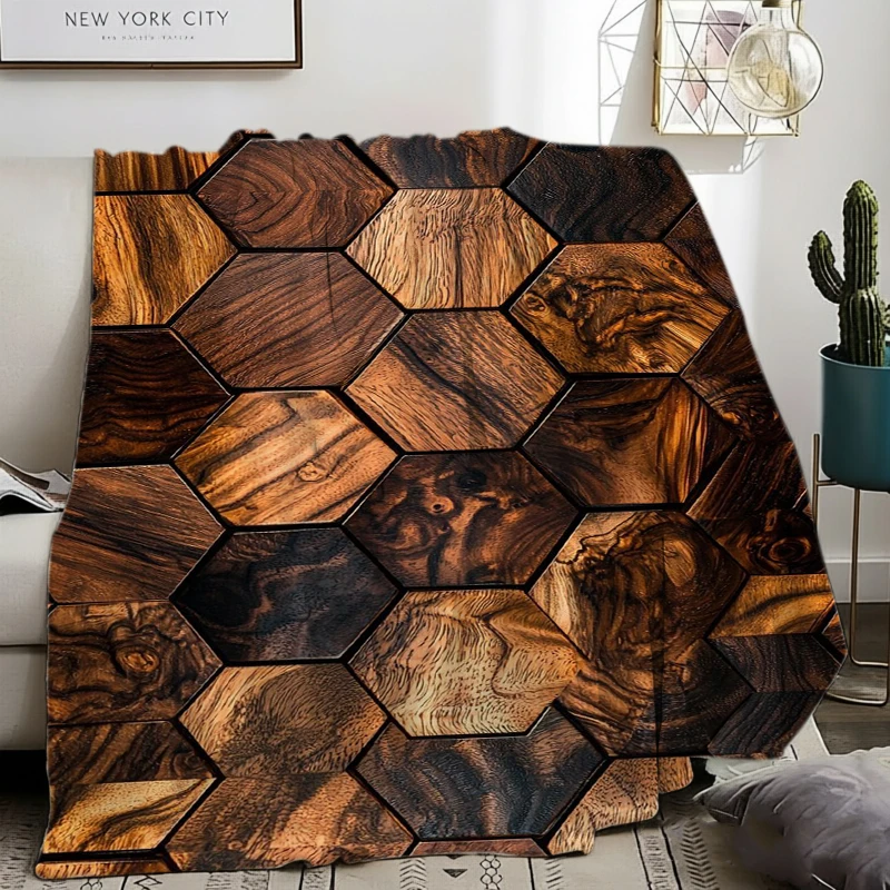 Rustic Theme Throw Blanket  Vi - Textured Throw Natural recension och pris