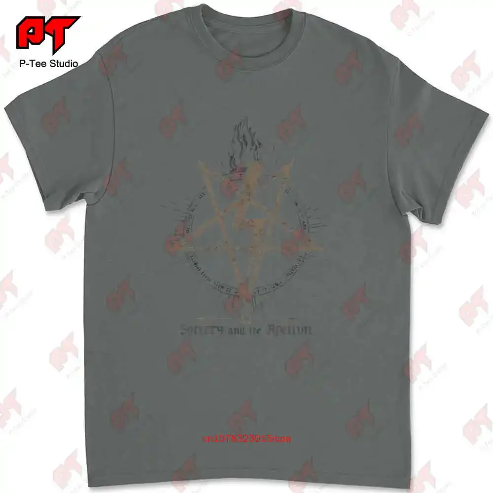 Acherontas - تي شيرت Sorcery And The Apeiron Nightbringer 1GYA