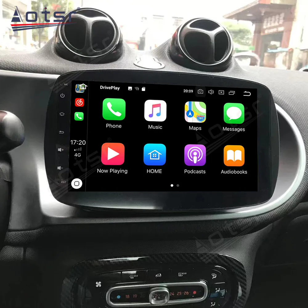 Qualcomm Android 13 Carplay For Mercedes-Benz Smart GPS Navigation Car Radio HD Touch screen Auto Stereo Car Accessories view 4
