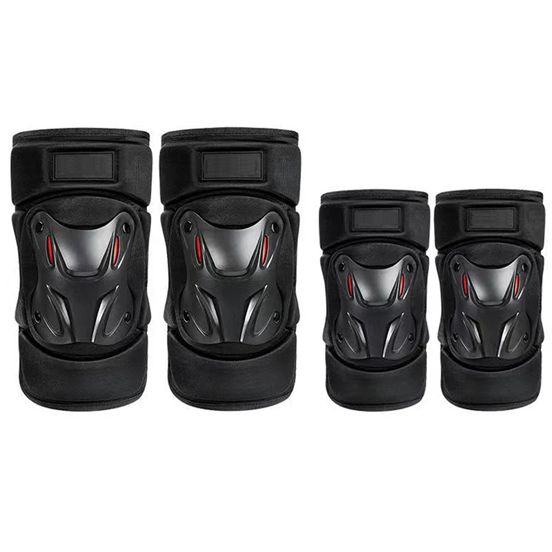 Genouillère de protection pour moto pour homme, protection anti-chute, hors route, respirant, équipement de protection, coupe-vent, course, ensemble de genouillères