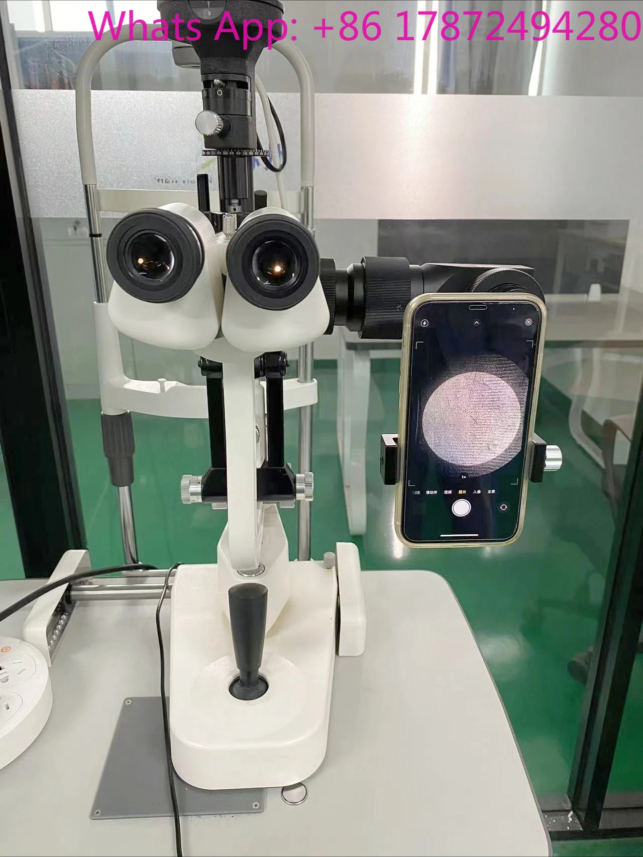 

Slit Lamp Smartphone video system microscope Smartphone Recording System