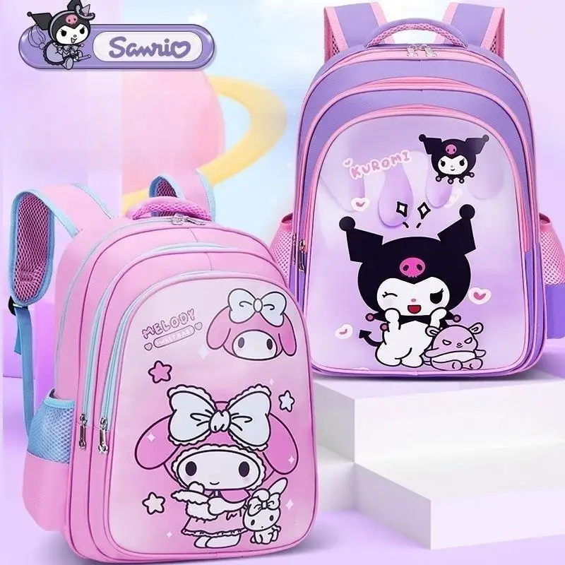 2023 New Sanrio Kawaii School Girl Backpack Travel Backpack Storage Bag Bookbags Bag Cosplay Bag Knapsack Load Reducing Backpack