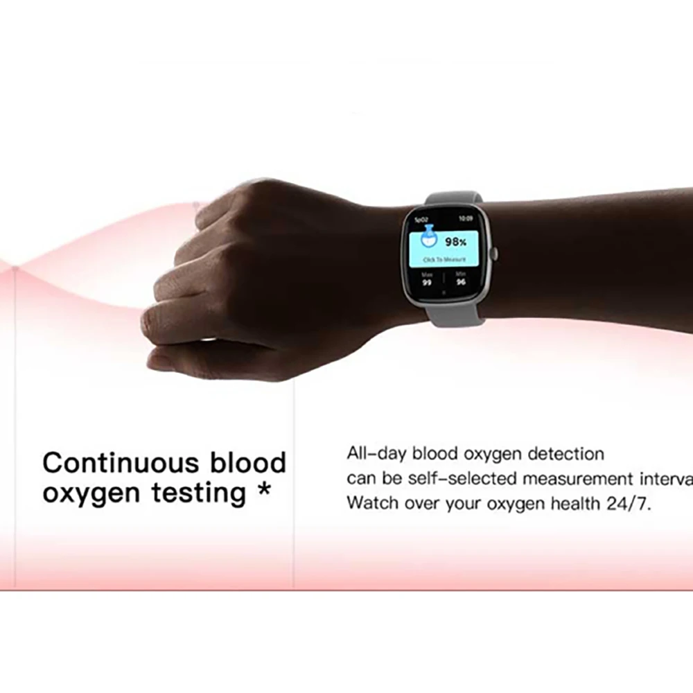 1.83 "الرجال والنساء بلوتوث دعوة معدل ضربات القلب الأكسجين في الدم الصحة الساعات الذكية مساعد صوتي 100 + الطلب الموسيقى الرياضة Smartwatch
