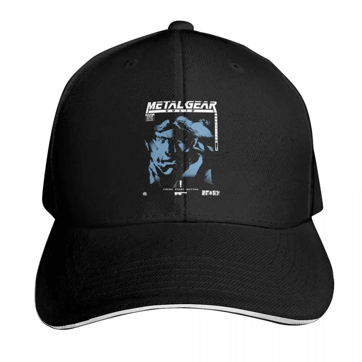 MGS1 - Snake Baseball Cap Lightweight Packable Gift for Him Her Casual Daily Wear