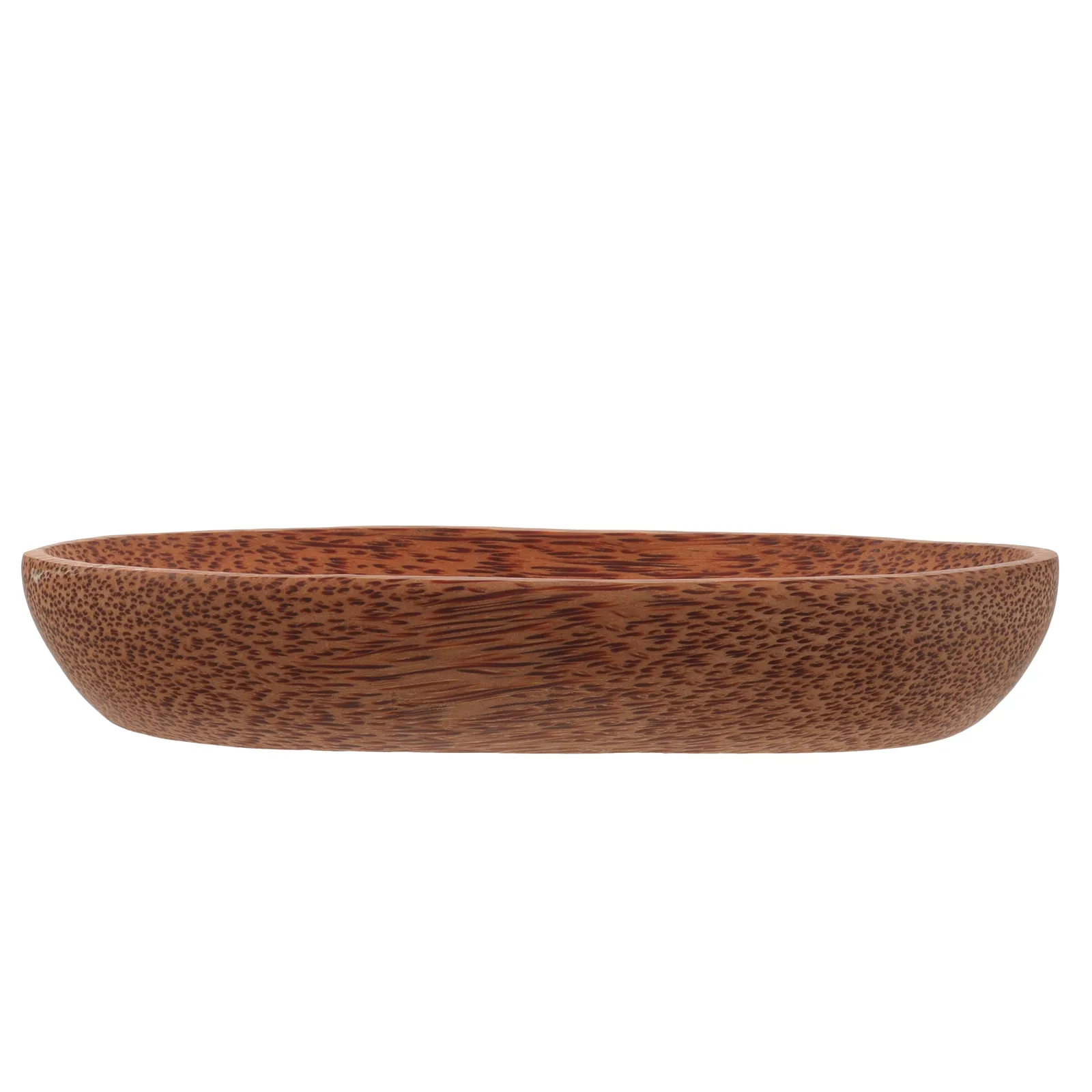 

Wooden Fruit Tray Wood Serving Tray Rustic Dessert Display Holder Cake Serving Plate Desktop Snack Bowl Reusable Natural