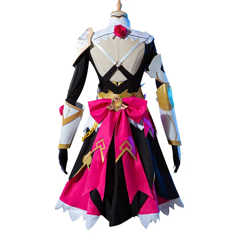 2025 New Genshin Impact Knights Maid Costume Full Set Dress Cosplay Noelle