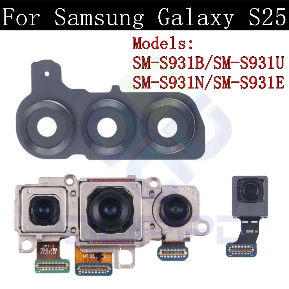 lente-de-cubierta-de-marco-de-camara-frontal-trasera-principal-para-samsung-galaxy-s25-sm-s931b-n-u-modulo-de-camara-frontal-y-trasera-piezas-de-cable-flexible
