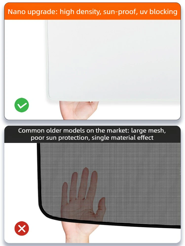 Good Quality New Sunroof Shade Suede Surface Material Electrostatic Adsorption Non-destructive Installation For 2025 2026 Geely