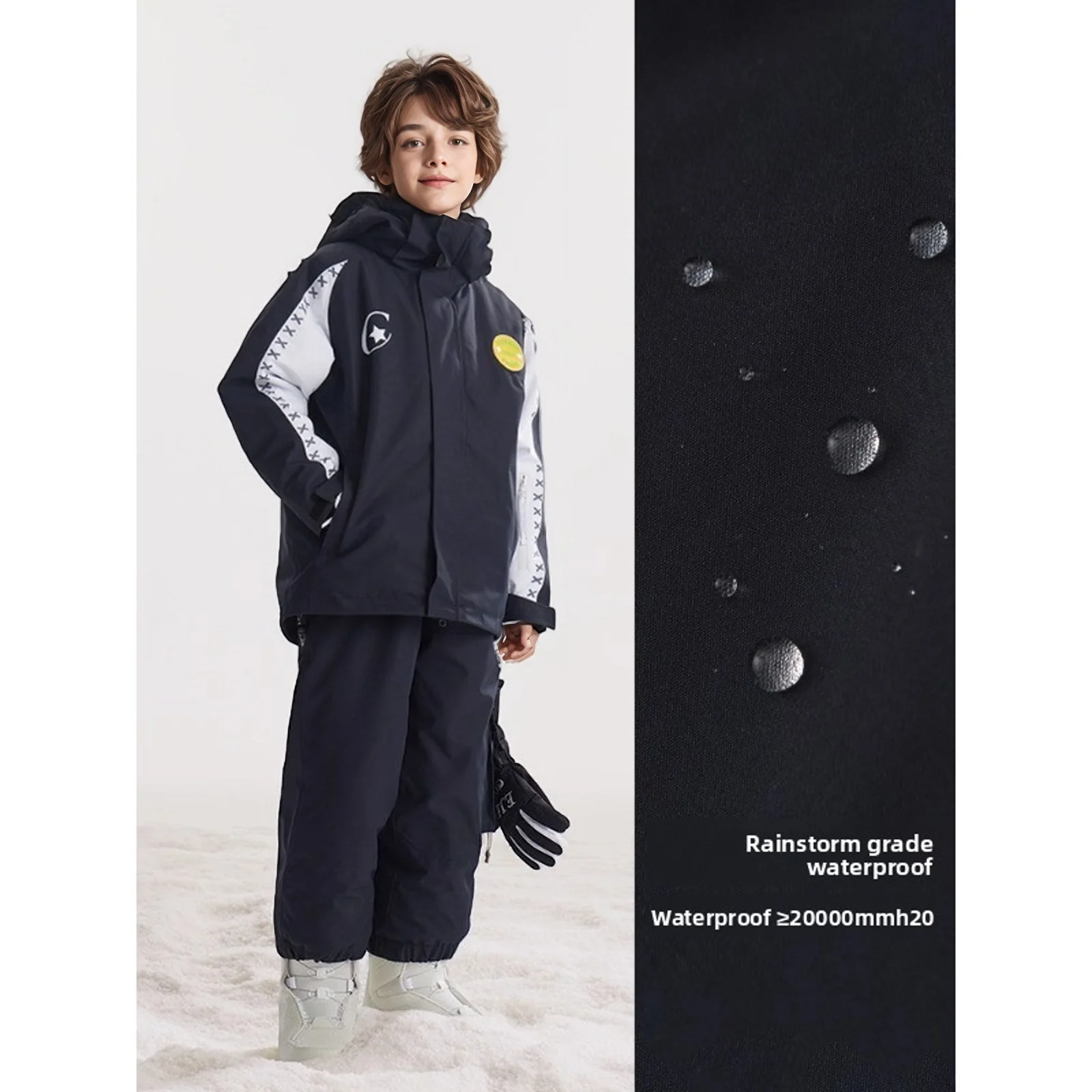 Coldelement Kids Ski Suit Set – Waterproof & Warm Separates For Autumn & Winter Outdoor Sports – Unisex Children’s Skiing Outfit