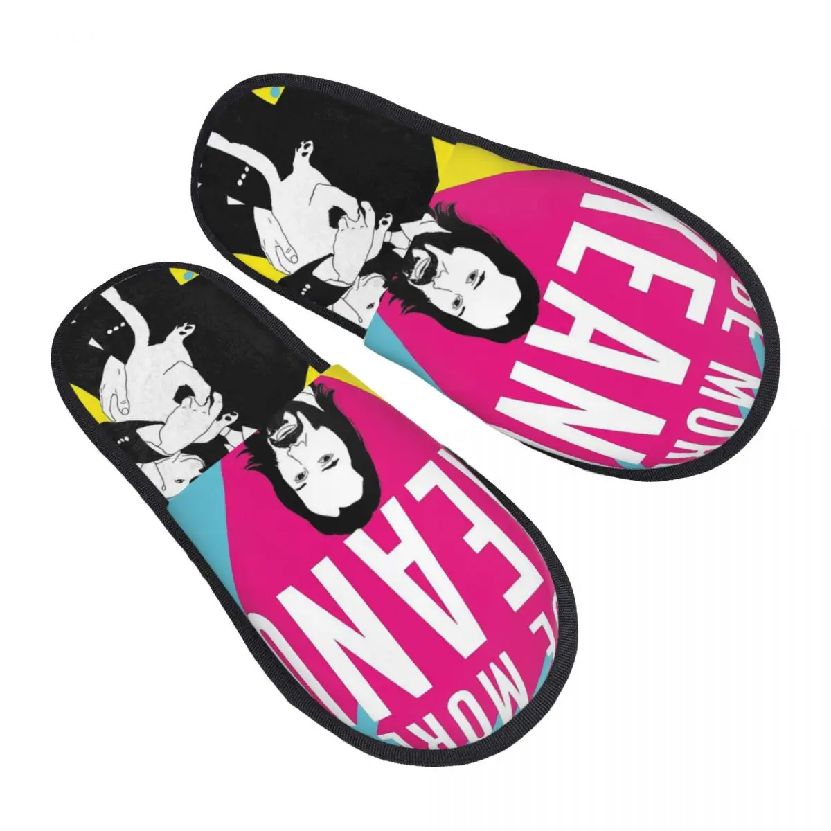 

Keanu Reeves John Wick Men Women Furry slippers Warm special Home slippers pantoufle homme