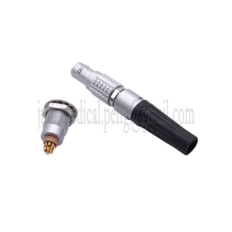 Fgg/EGG.0B.2P 3P 4P 5P 6P 7P 9P Push-Pull Zelfborgende metalen Quick Plug En Vrouwelijke Socket Connector Voor Audio Video Transmissie