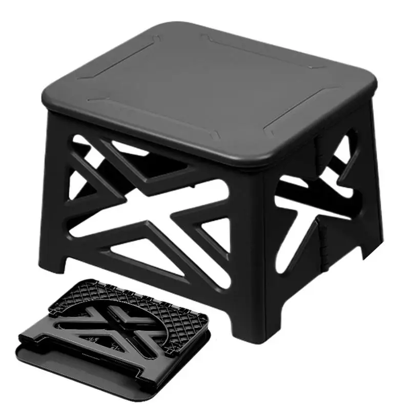 مرحاض تخييم محمول مع غطاء سعة وزن 100 كجم، مرحاض قابل للطي للسفر، مرحاض خارجي متعدد الوظائف لحالات الطوارئ