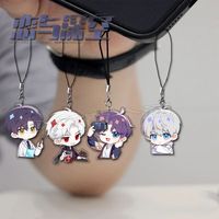 Rafayel Xavier Sylus Zayne Anime Love And Deepspace Students Acrylic Mobile Phone Lanyard Chain Pendant Cute Keychain Decor Gift