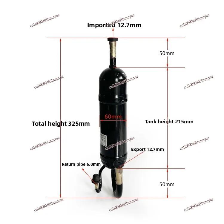 فاصل الزيت 3-5p مضخة حرارة طاقة الهواء 0.5 لتر ملحقات تبريد مكيف الهواء #4