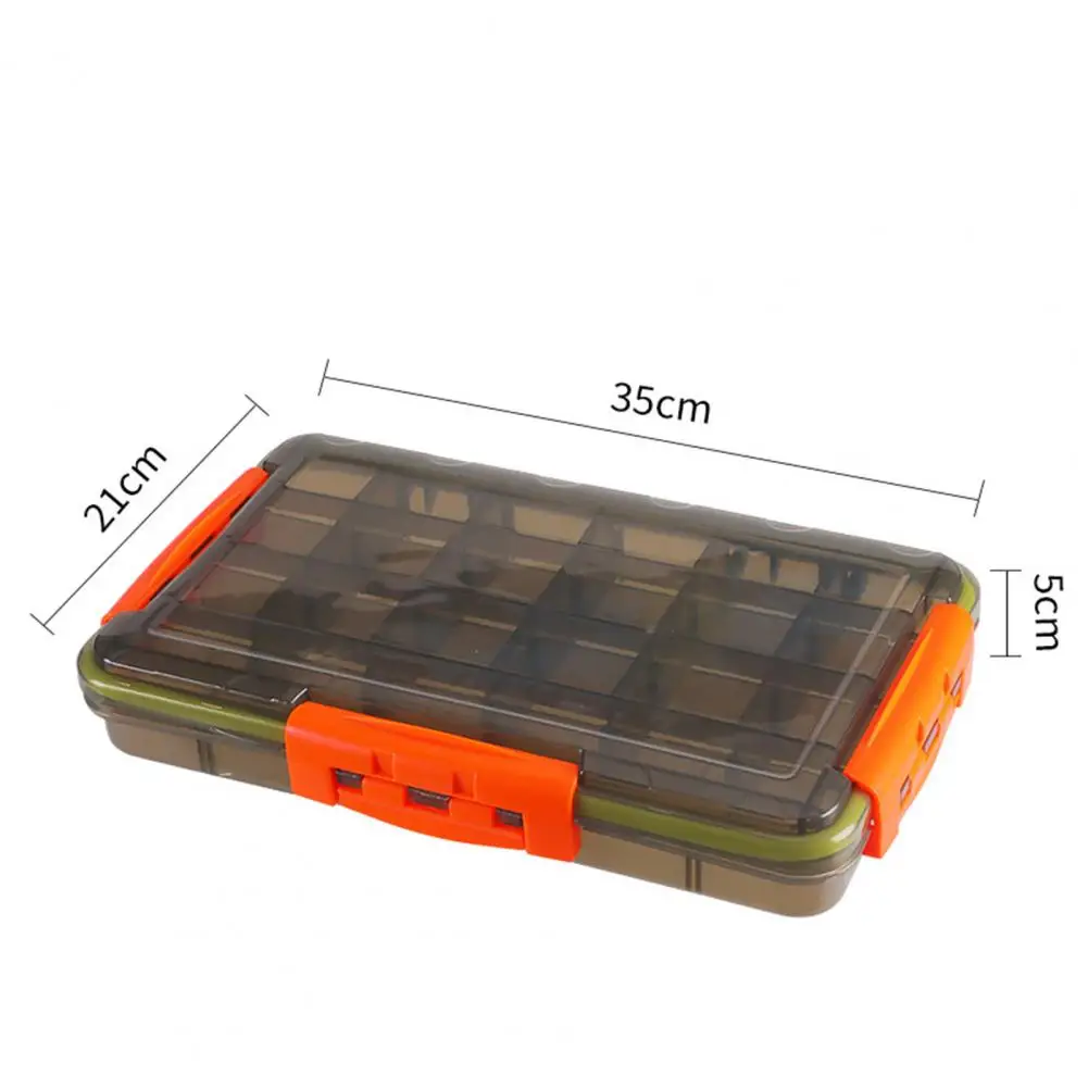 

Tackle Box Sturdy Pressure Resistance Multi Snap Simple Fishing Hook Storage Box Outdoor Fishing