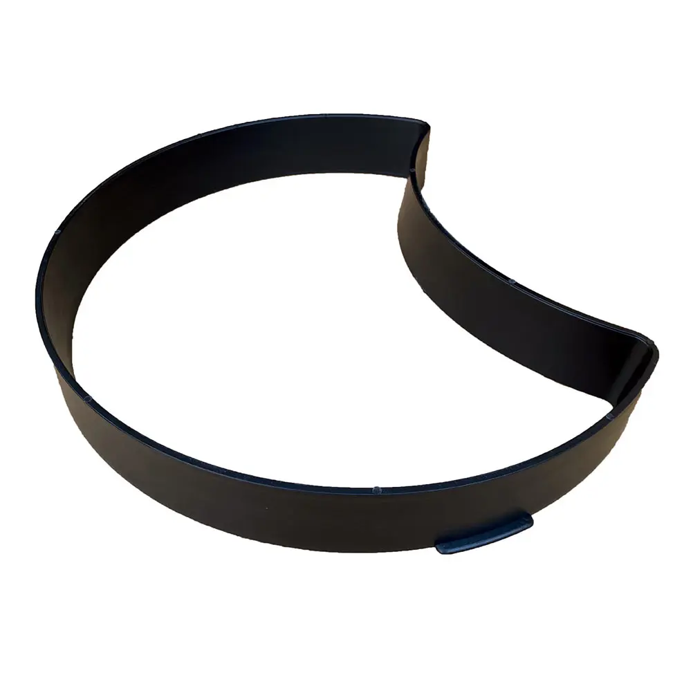 

Garden Paving Mold Black ABS Plastic Crescent Shape Stepping Stone Maker Lawn Decoration Path Concrete Molds Outdoor Landscaping