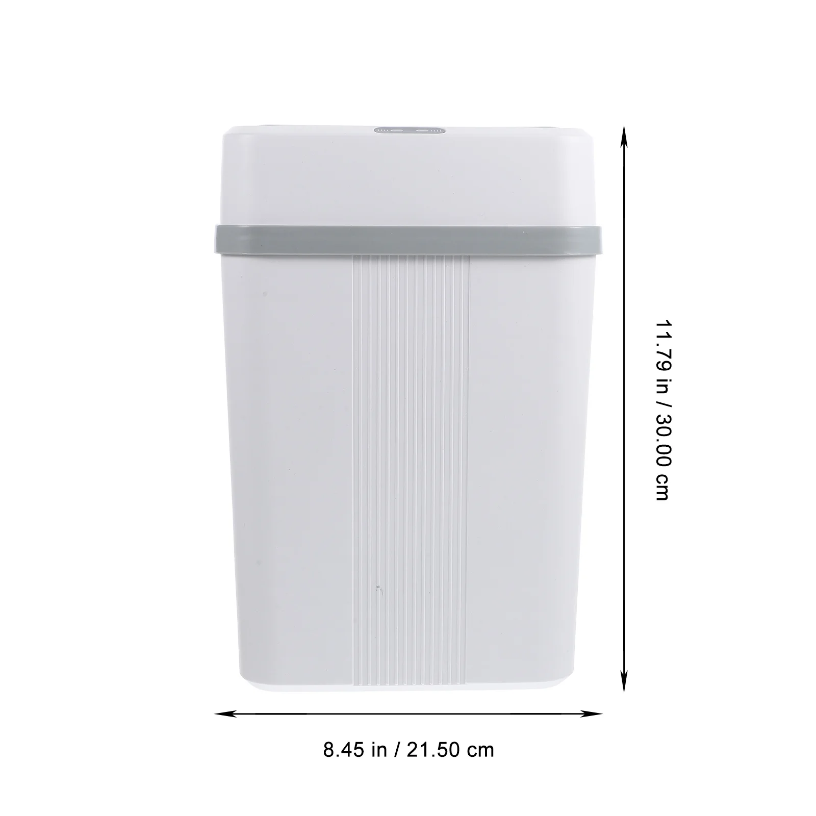 

Dustbin for Bathroom Smart Trash Can Kitchen Garbage Cans White Automatic Trashcan