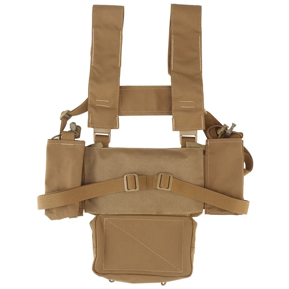 Micro Fight MK4 Tactical Chest Rig Modular Chassis 5.56 Pistol Magazine Insert Expander Wings Sack Pack Airsoft Hunting Vest