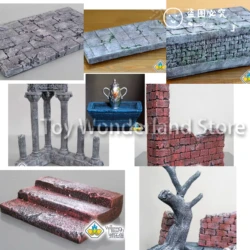 In-Stock Roman Saint Seiya myth cloth Sanctuary Nordic God Warrior Athena Sea Palace Resin Scene Saint Action Figure