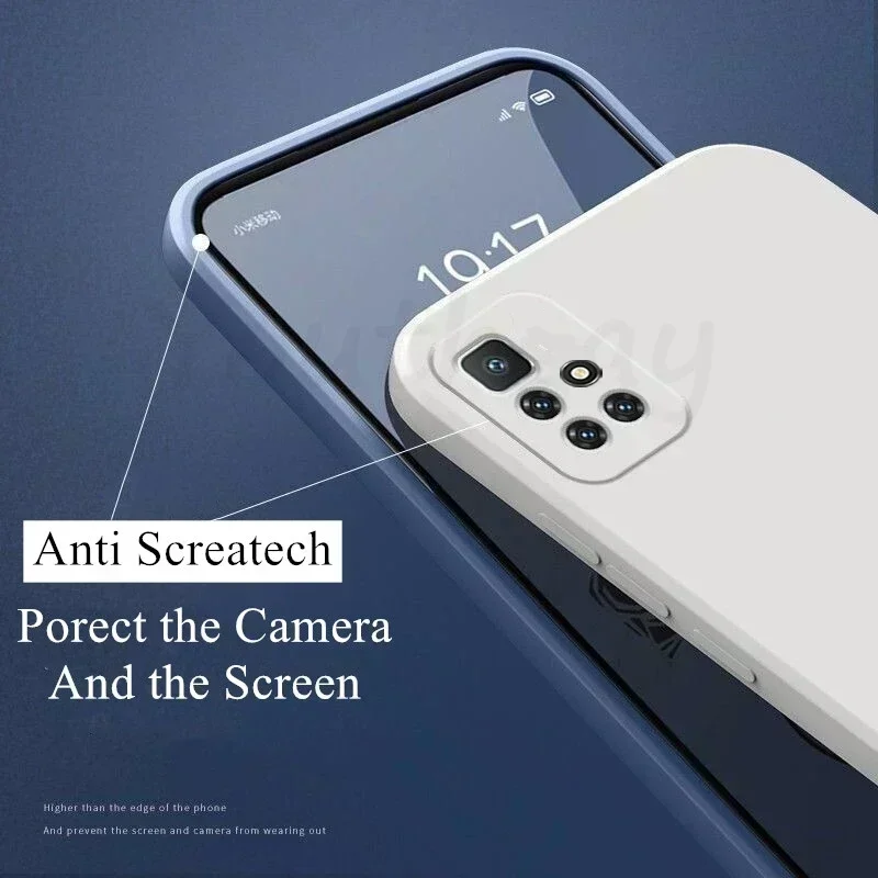 For Redmi Note 12 Pro 4G Case For Xiaomi Redmi Note 12 Pro Cover Funda Shell Capa Liquid Silicone Soft Case Redmi Note 12 Pro image 3