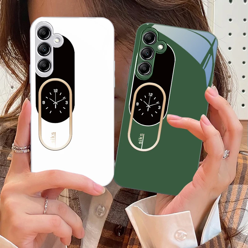 

Wall clock color pattern For Samsung A 73 72 71 70 56 55 54 53 52 51 50 42 35 34 33 32 31 26 25 24 23 22 30 20 glass phone case
