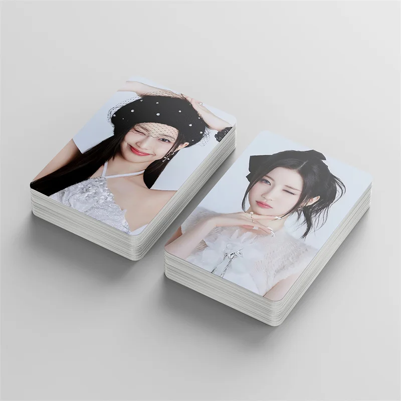 Álbum de monstruo del bebé del KPOP para siempre, regalo coleccionable, soporte de tarjeta de fotos, tarjeta LOMO, AHYEON, HARAM, RORA, postal, 55 piezas por juego