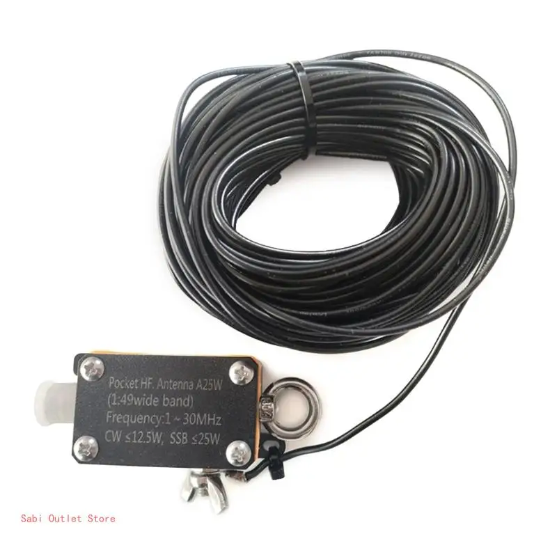 Shortwave Antenna Pocket High Frequency Antenna A25 1-30Mhz Inverted Antenna