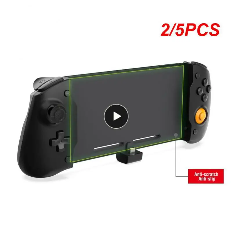 

2/5PCS For Switch OLED Gamepad Controller Double Motor Vibration Gamepad Game Controller Grip Joystick 6-Axis Gyro