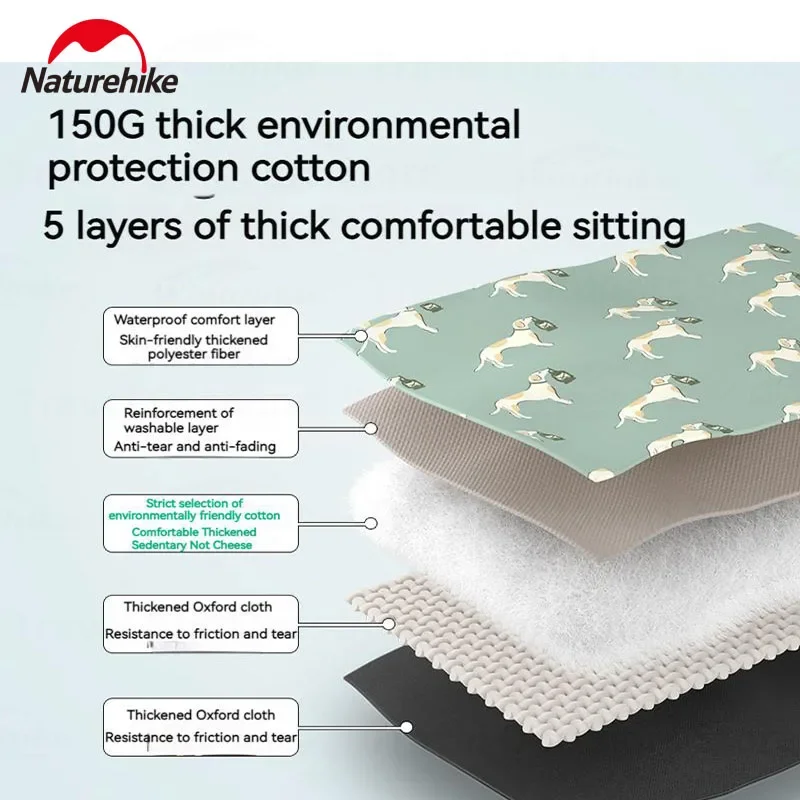 Imagem -03 - Naturehike-ultrasonic Groundsheet Espessado para Camping Almofada Moistureproof Tapete Impermeável para Piquenique ao ar Livre Beach Trip Camadas