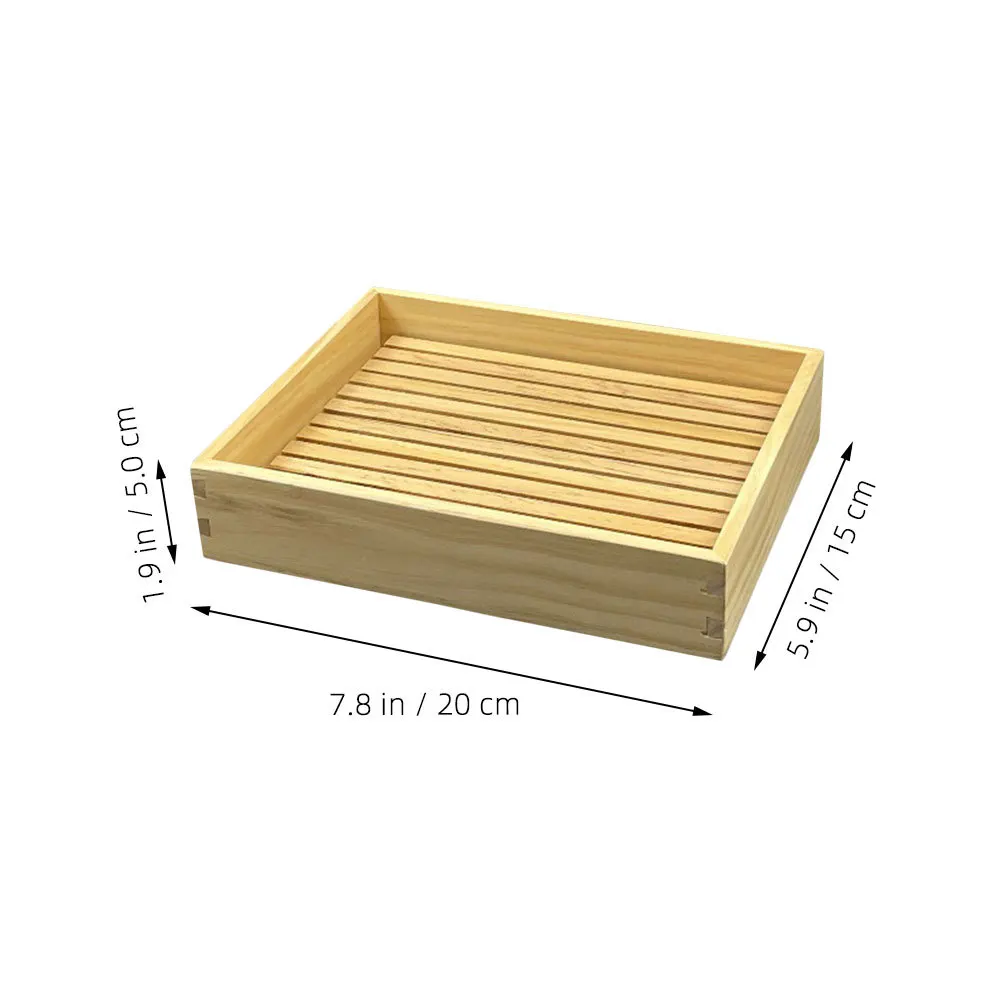 

Wood Sushi Tray Lightweight Surface Sushi Serving Plate Sashimi Snack Food Display Home Appetizer Plate