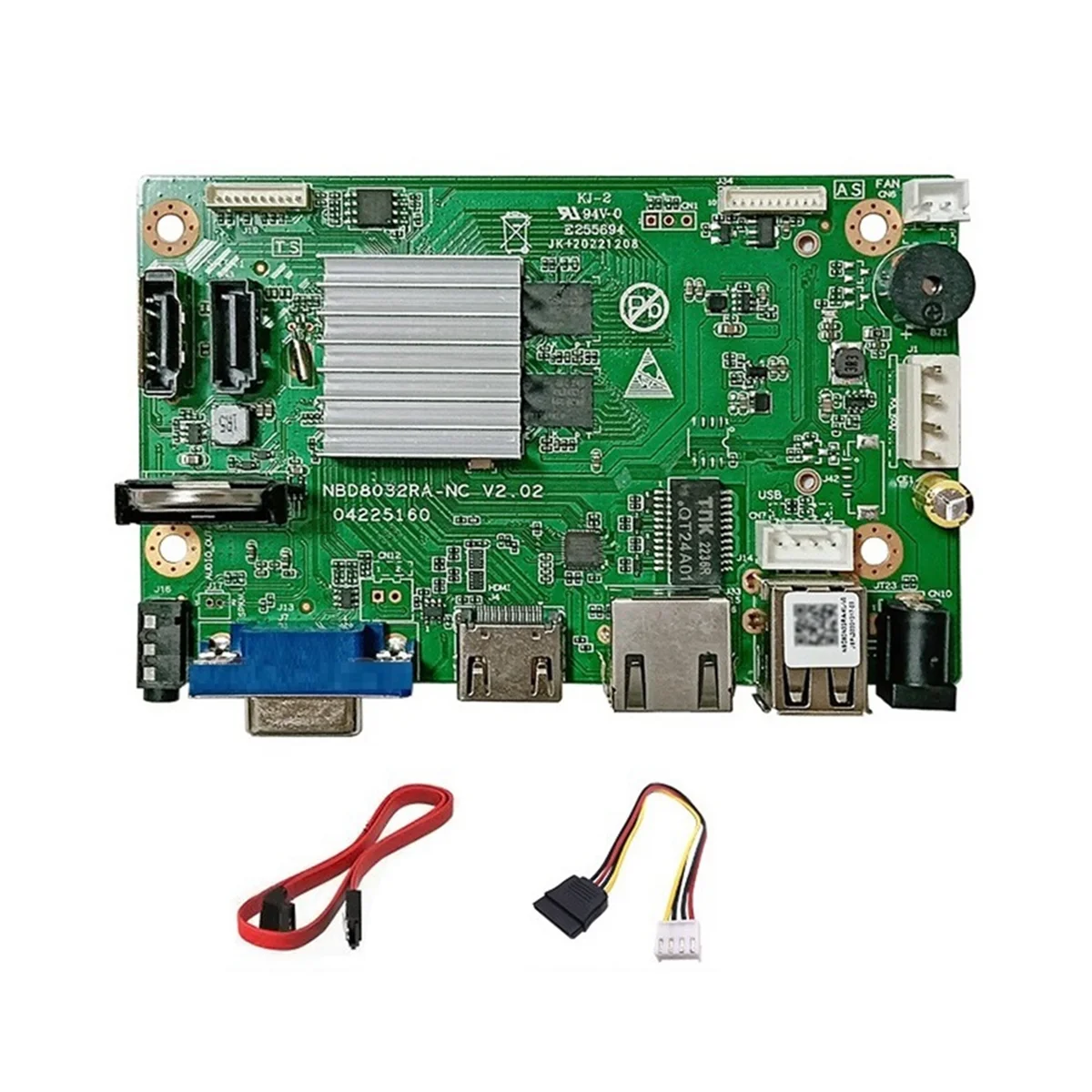 AB20-For Xmeye 10/16/32CH 4K NVR Module Support Face Detection Humanoid Detection HD Output for Xmeye App Mobile Monitoring