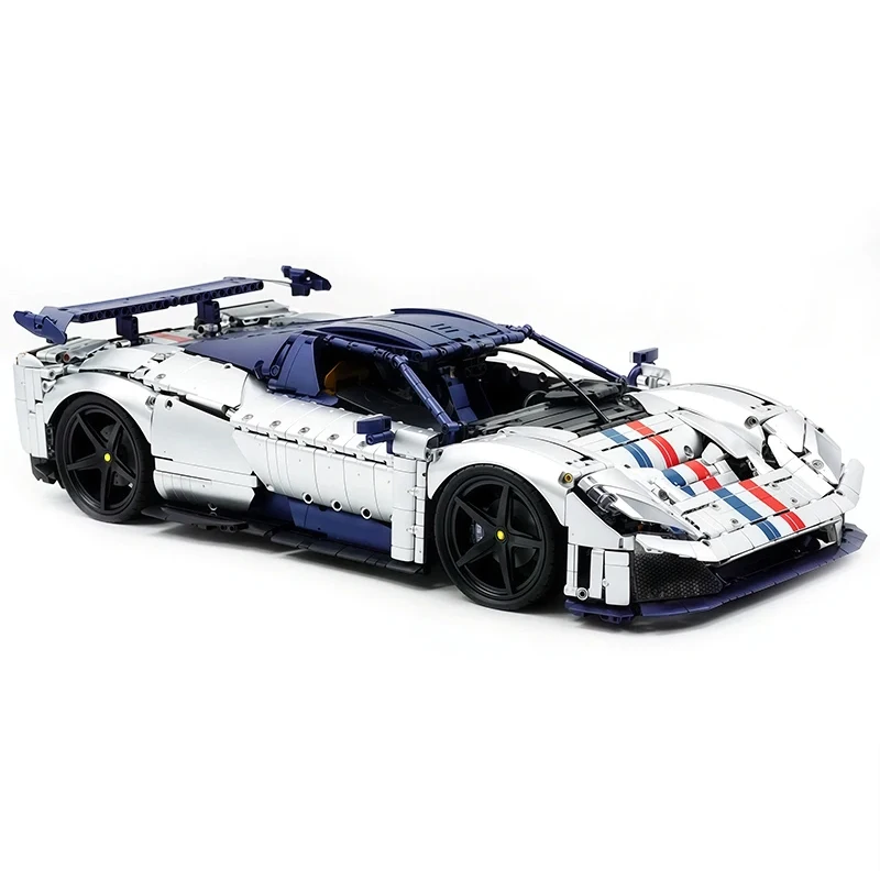 EIKEE Y18004 ضرب الكلاسيكية التقنية F80 الرياضة سوبر مركبة اللبنات سباق السيارات نموذج لغز لتقوم بها بنفسك لعبة هدايا عيد الميلاد #4