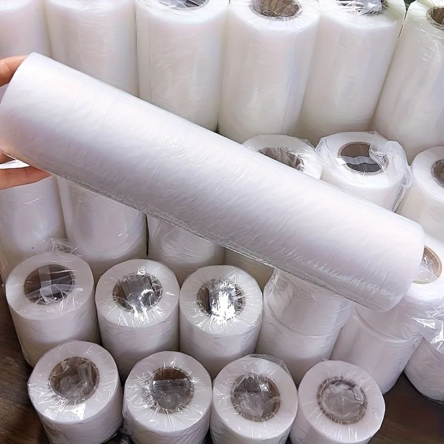 1 Roll White Hot Melt Double-Sided Fusible Webbing Tape（30cm*20m）- Self-Adhesive No-Sew Fabric Adhesive for DIY Sewing, Crafts