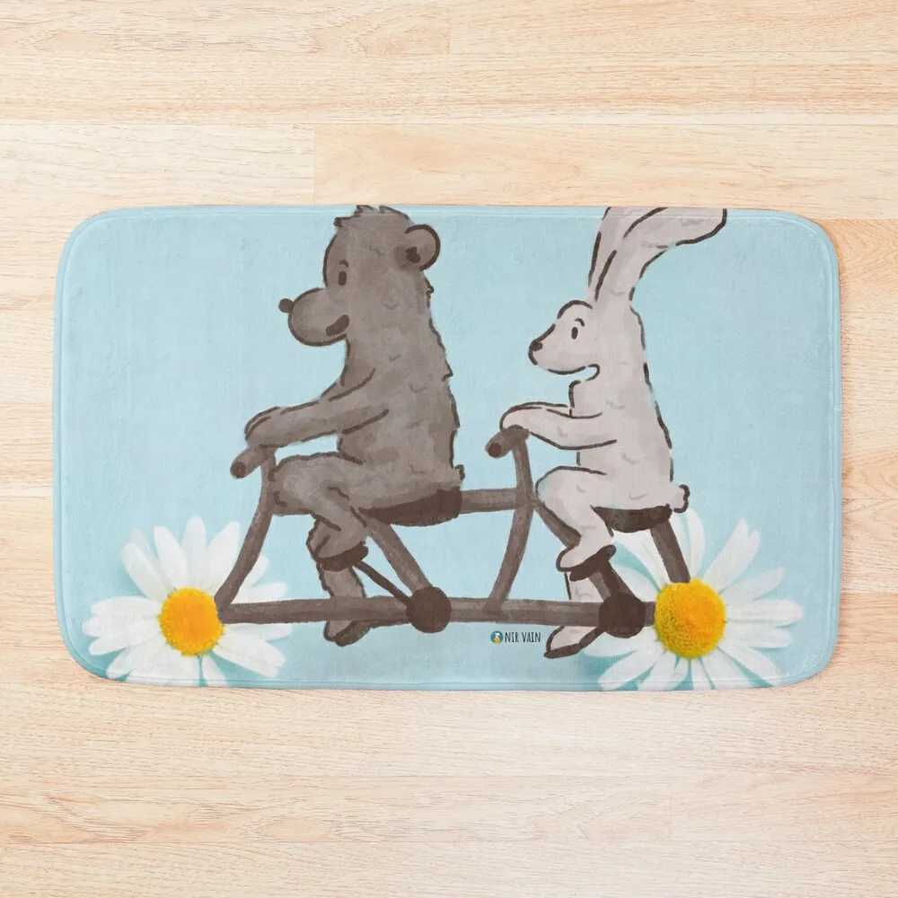 

Together Bath Mat Rooms Carpets For The Bathroom Slip-Resistant Mat