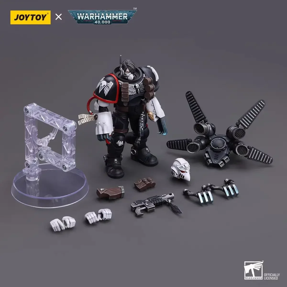 Joytoy 1/18 figura de ação raven guard capítulo mestre kayvaan shike anime coleção modelo militar brinquedos em estoque