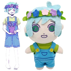 Cartoon Omori Plüschtiere Aubrey Kel Mari Basilikum Held Cosplay ausgestopfte Puppen Weihnachten Plüsch figuren Geburtstag Requisiten Geschenke 20cm