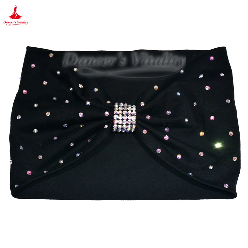 Une variété de couleurs au choix, couvre-chef de danse latine pour adultes et enfants, accessoire de compétition Chacha Tango Samba Rumba féminin