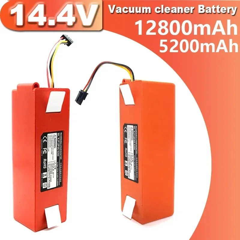 

14.4V 6500mAh BRR-2P4S-5200S Robotic Vacuum Cleaner Replacement Battery For Xiaomi Roborock S55 S60 S65 S50 S51 S5 1S 1ST MAX S6