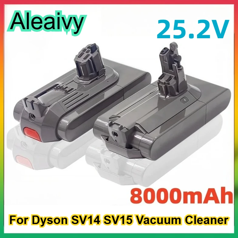 

8000mAh 25.2V Battery Packs For Dyson SV14 SV15 Vacuum Cleaner Fluffy SV15 V11 Absolute Extra V11 Absolute V11 Animal 970145-02